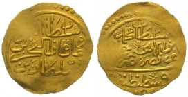 OTTOMAN EMPIRE. Altin AH 1058 (1648), Constantinople mint, Mehmed IV, gold, AU