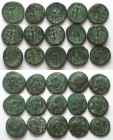 BOEOTIA. Federal coinage, Bulk of 15 x AE18 ca. 220 BC, under Antigonos III Doson, F-VF