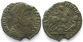 MAGNENTIUS. Usurper. 350-353 AD, AE Maiorina, GLORIA ROMANORVM, Lyon, UNC-!