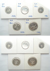 BELIZE. 1982 silver Proof 1 Cent, 5, 10, 25, 50 Cents, RARE!