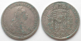 TUSCANY. Francescone (10 Paoli) 1776, PIETRO LEOPOLDO, silver, VF
