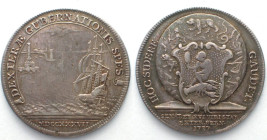 BERN. Sechzehner Pfennig 1737, Silber, selten!
