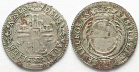 FREIBURG / FRIBOURG. Achtelgulden (7 Kreuzer) 1787, Silber