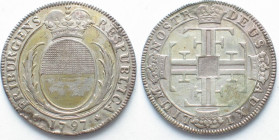 FREIBURG / FRIBOURG. Gulden (56 Kreuzer) 1797, Silber