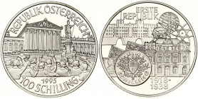 Austria 100 Schilling 1995 First Republic