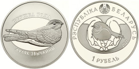 Belarus 1 Rouble 2021 Common Nightjar - New!