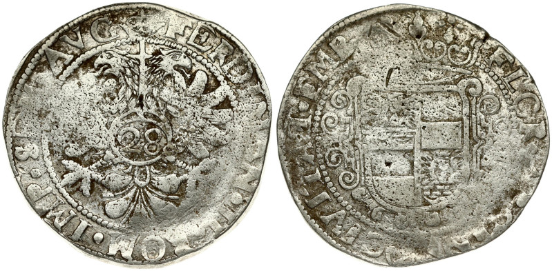 Germany, Emden. Ferdinand II (1619-1637). Gulden (28 stuber) ND. Silver. Dav. 50...