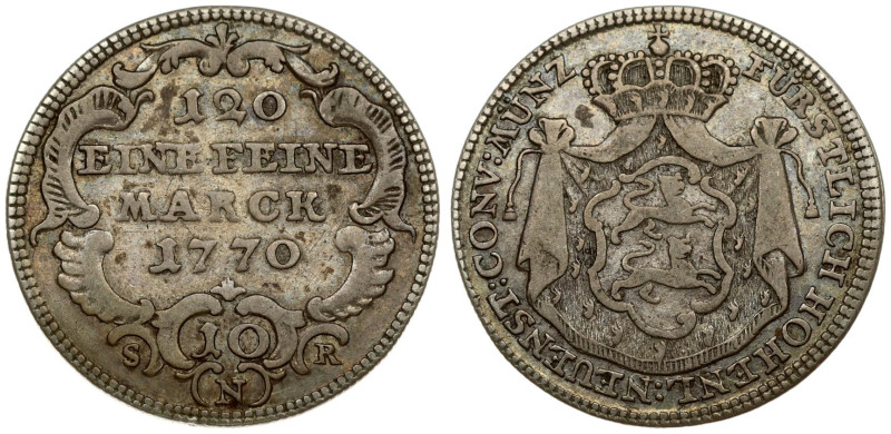 Germany, Hohenlohe-Neuenstein-Oehringen. Philipp Heinrich & Heinrich August (174...