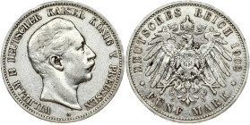 Germany PRUSSIA 5 Mark 1902A