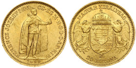 Hungary 20 Korona 1899KB