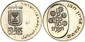 Israel 10 Lirot 	5733 (1973) Pidyon Haben