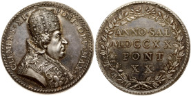 Italy Vatican Medal ND (1720) Papal Clemens XI