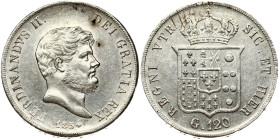 Italy NAPLES 120 Grana 1854