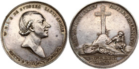 Livonia Memorial Medal 1784 of Woldemar von Budberg  - XF+