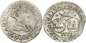 Lithuania Czworak 1569 Vilnius (R1) - VF/VF+