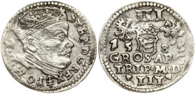 Lithuania Trojak 1585 Prus (R)