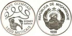 Mozambique 1000 Meticais 1998 XXVII Olympiad - Sidney