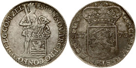 Netherlands ZEELAND 1 Silver Ducat 1773