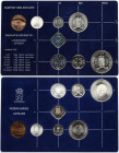 Netherlands Antilles 1 Cent - 2½ Gulden 1985 SET Lot of 7 Coins