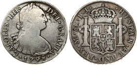 Peru 8 Reales 1798 IJ