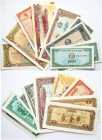 Cambodia 1 Kak - 50 Riels (1979-2002) Banknotes Lot of 10 Banknotes
