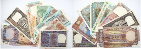 India 1 - 50 Rupees (1969-2012) Banknotes Lot of 8 Banknotes