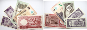 Nigeria 1 Pound ND (1967) and other Africa Banknotes Lot of 5 Banknotes