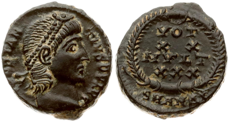 Roman Empire 1/2 Nummus (AD 307-337) Constantinus I. Bronze 1.72g. 14mm.