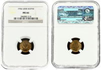 Russia USSR 1 Kopeck 1956 NGC MS 66 TOP POP