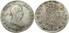 Spain 2 Reales 1811 CI - VF
