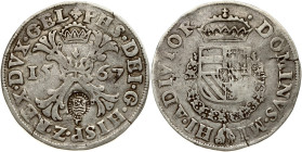 Spanish Netherlands 1 Bourgondische Rijksdaalder 1567 Nijmegen