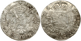 Spanish Netherlands BRABANT 1 Patagon 1636 Brussels