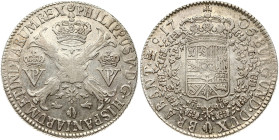 Spanish Netherlands BRABANT Patagon 1705 Antwerp (R1) - XF/ XF+