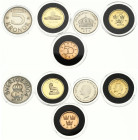 Sweden 50 Ore - 10 Kronor 2004 Exclusive Proof Set