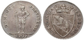 Switzerland BERN 1/2 Taler 1797