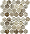 USA 1 Dime (1876-1977) USA Lot of 23 Coins