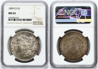 USA 1 Dollar 1899 O 'Morgan Dollar' NGC MS 63