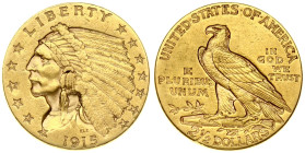USA 2½ Dollars 1915 Philadelphia - VF+
