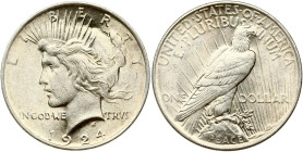 USA 1 Dollar 1924 'Peace Dollar' Philadelphia