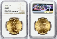 USA 20 Dollars 1927 Philadelphia NGC MS 64