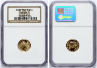 USA 5 Dollars 2002 'American Gold Eagle' NGC MS 69