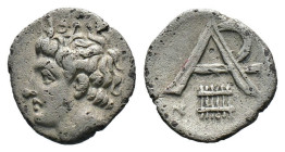 (Silver, 0.81g 11mm) ARKADIA, Arkadian League. Circa 330-275 BC. Obol