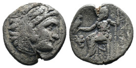 (Silver, 3.94g 18mm) MACEDON KINGDOM. Alexander III The Great, 336-323 BC. Drachm