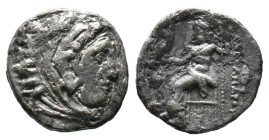 (Silver, 3.67g 18mm) MACEDON KINGDOM. Alexander III The Great, 336-323 BC. Drachm