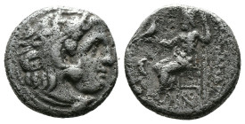 (Silver, 4.01g 16m) MACEDON KINGDOM. Alexander III The Great, 336-323 BC. Drachm