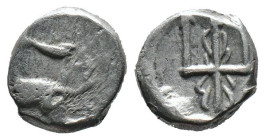 (Silver, 1.85g 11mm)THRACE. Byzantion. Circa 387/6-340 BC. Hemidrachm