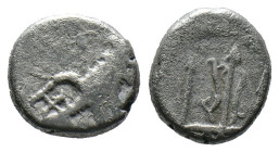 (Silver, 1.69g 12mm) THRACE. Byzantion. Circa 387/6-340 BC. Hemidrachm