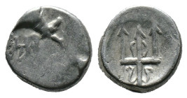 (Silver, 1.48g 12mm)THRACE. Byzantion. Circa 387/6-340 BC. Hemidrachm