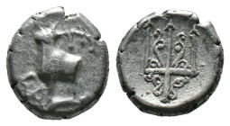 (Silver, 1.73g 12mm)THRACE. Byzantion. Circa 387/6-340 BC. Hemidrachm