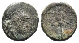 (Bronze, 6.73g 19mm) Thracian Kingdom. Lysimachos. 306-281 B.C.